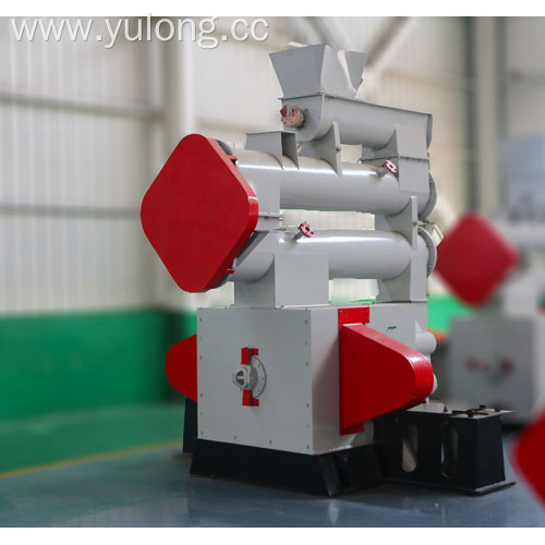 YULONG HKJ250 animal feed ring die pellet making machine for seeling